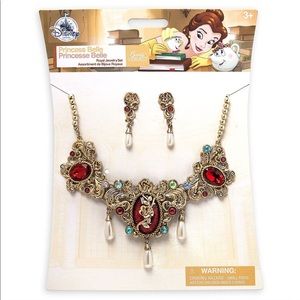 Disney Store Princess Belle Royal Jewelry Set